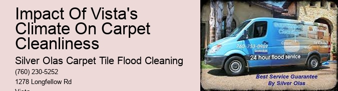 Impact Of Vista's Climate On Carpet Cleanliness