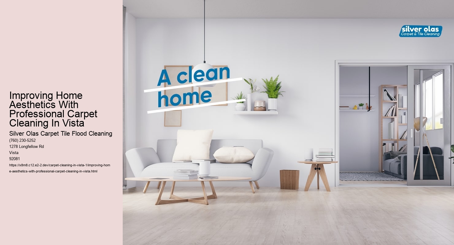 Improving Home Aesthetics With Professional Carpet Cleaning In Vista